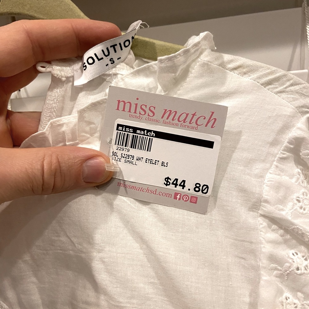 Miss Match Top - Picture 2 of 3